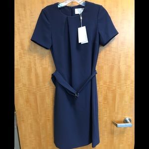 NWT Hugo Boss Navy Career Dress